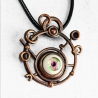 Gallifreyan / Oeil Système, bijou Dr Who, oeil, science-fiction, sfff