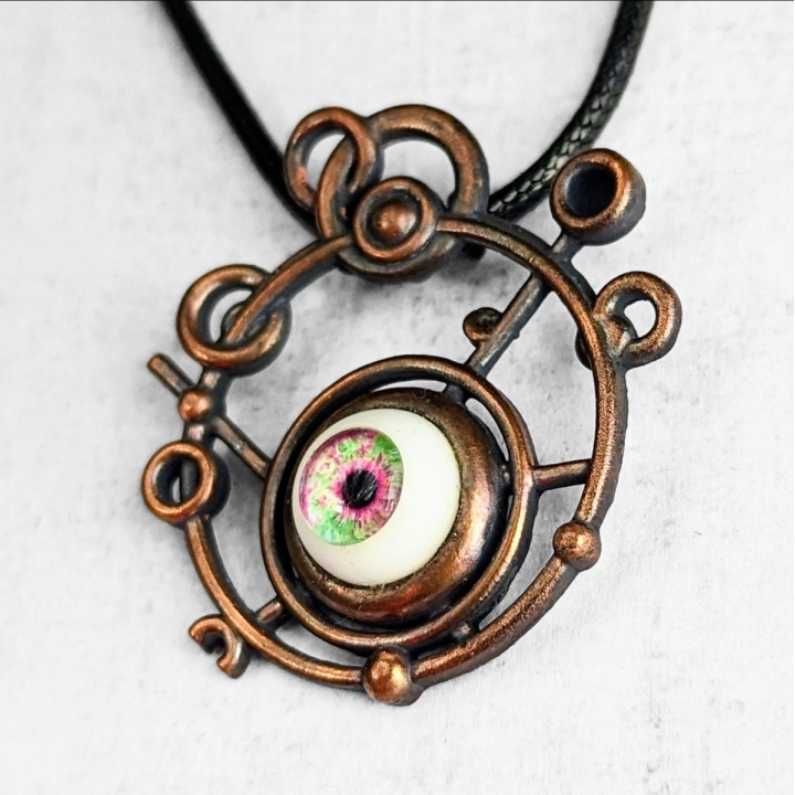 Gallifreyan / Oeil Système, bijou Dr Who, oeil, science-fiction, sfff