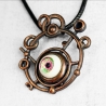 Gallifreyan / Oeil Système, bijou Dr Who, oeil, science-fiction, sfff