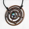 Collier Gallifreyan / Galaxy, céleste, dr who, science fiction galaxie