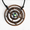 Collier Gallifreyan / Galaxy, céleste, dr who, science fiction galaxie
