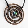 Collier Gallifreyan / Galaxy, céleste, dr who, science fiction galaxie