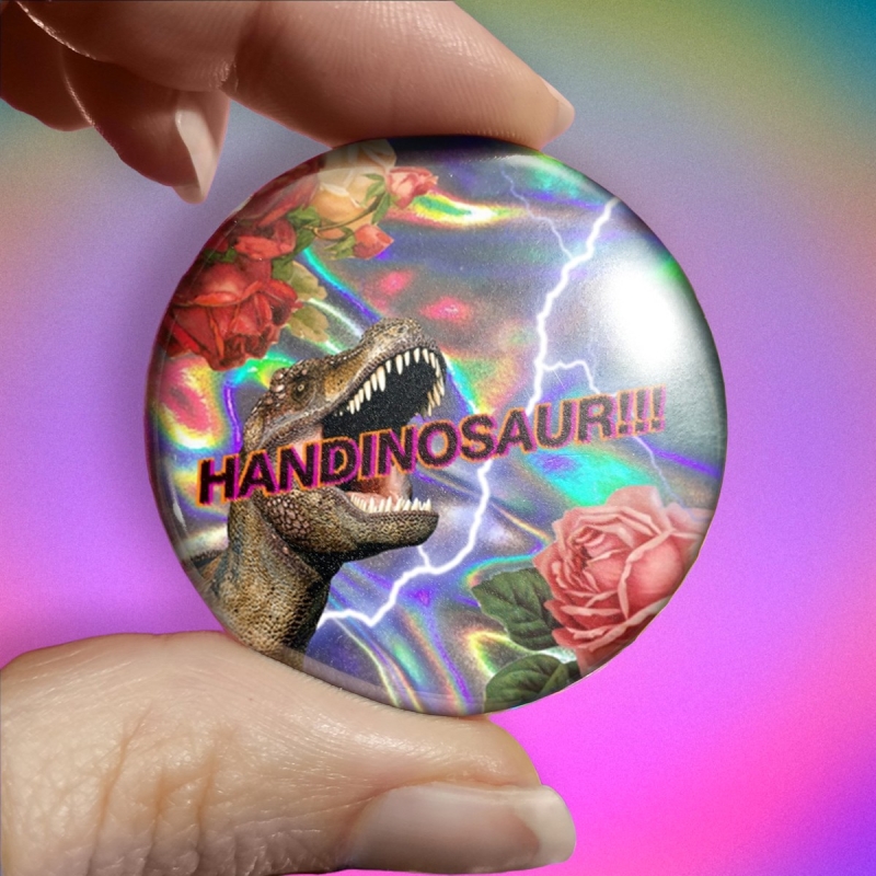 badge pins feministe neuroatypie syntwave vaporwave retrowave handicape handi