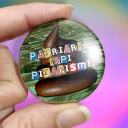 badge pins feministe neuroatypie syntwave vaporwave retrowave patriarcat capitalisme