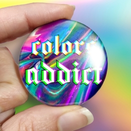 badge pins feministe neuroatypie syntwave vaporwave retrowave  neuroatypie