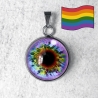 Pendentif Oeil Humain LGBTQIA+ Attirance