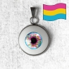 Pendentif Oeil Humain LGBTQIA+ Attirance