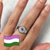 bague bijou œil oeil yeux humain lgbt lgbtqia queer féministe trans genderqueer genderfluid