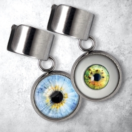 bague d'oreille Oeil Humain Naturel