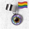 Bague d'oreille œil Humain LGBTQIA+ attirance