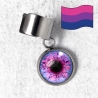 Bague d'oreille œil Humain LGBTQIA+ attirance