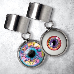 Bague d'oreille œil Humain LGBTQIA+ attirance