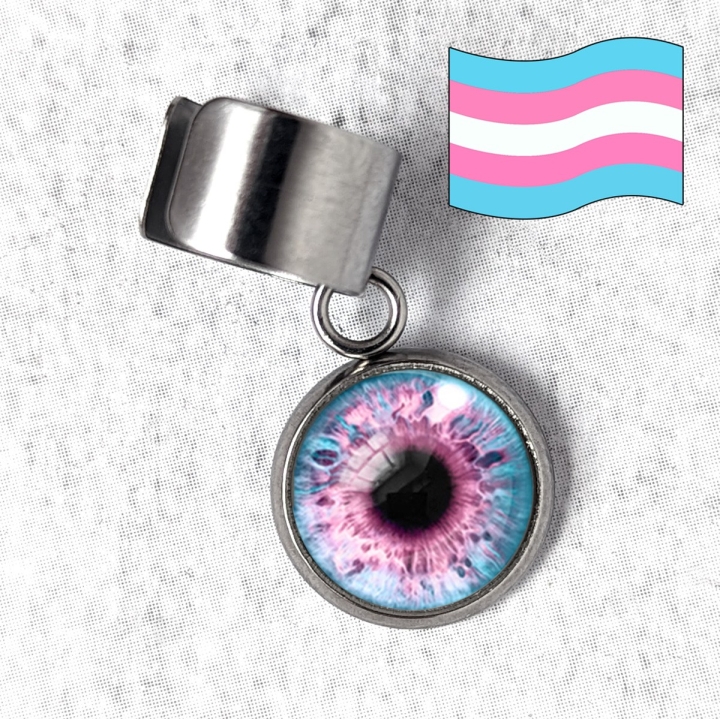 Bague d'oreille œil Humain LGBTQIA+ genre