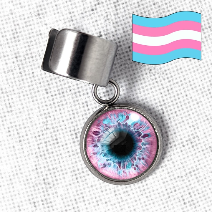 Bague d'oreille œil Humain LGBTQIA+ genre