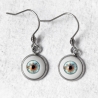 Boucles d'oreilles Oeil Humain Naturel