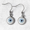 Boucles d'oreilles Oeil Humain Naturel