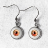 Boucles d'oreilles Oeil Humain Naturel