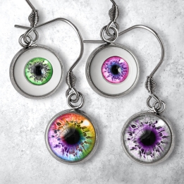 Boucles d'oreilles Oeil Humain LGBTQIA+ attirance
