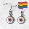 Boucles d'oreilles Oeil Humain LGBTQIA+ attirance