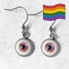 Boucles d'oreilles Oeil Humain LGBTQIA+ attirance