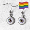 Boucles d'oreilles Oeil Humain LGBTQIA+ attirance