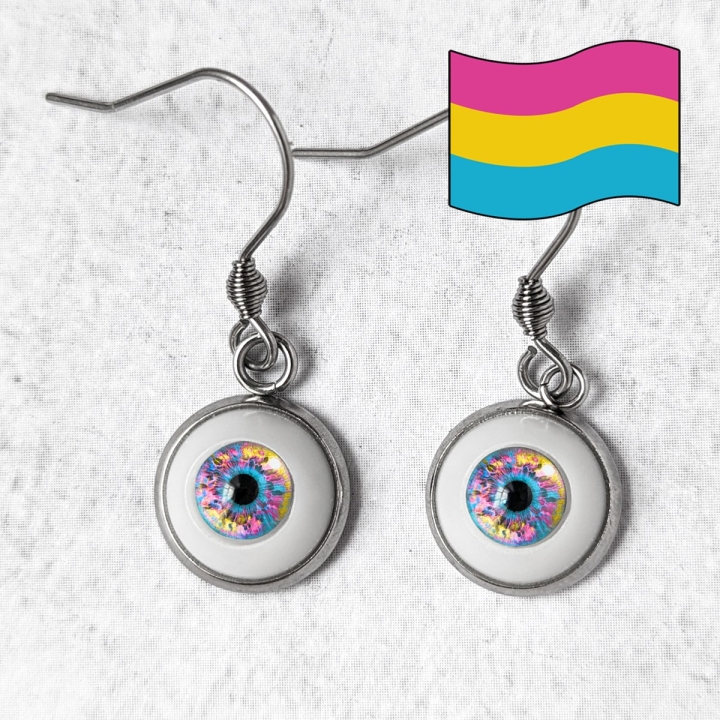 Boucles d'oreilles Oeil Humain LGBTQIA+ attirance