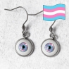 Boucles d'oreilles œil Humain LGBTQIA+ genre
