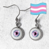 Boucles d'oreilles œil Humain LGBTQIA+ genre