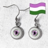Boucles d'oreilles œil Humain LGBTQIA+ genre