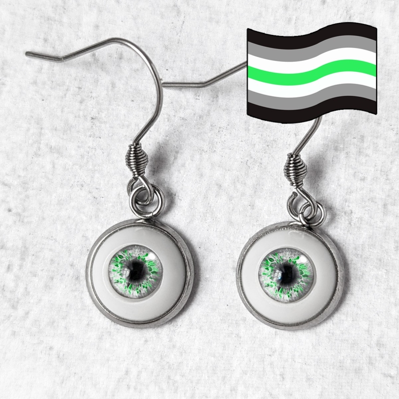 Boucles d'oreilles œil Humain LGBTQIA+ genre