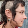 Boucles d'oreilles œil Humain LGBTQIA+ genre