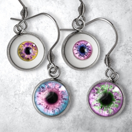 Boucles d'oreilles œil Humain LGBTQIA+ genre