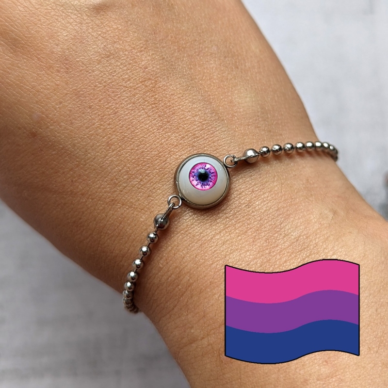 Bracelet œil Humain LGBTQIA+ attirance