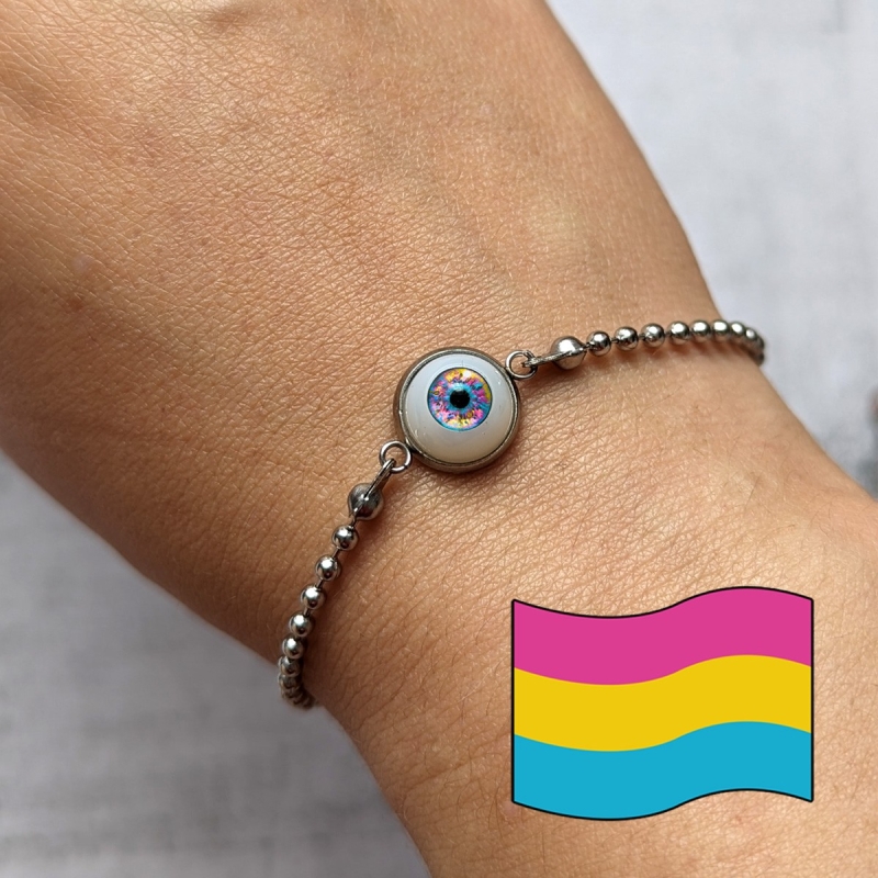 Bracelet œil Humain LGBTQIA+ attirance