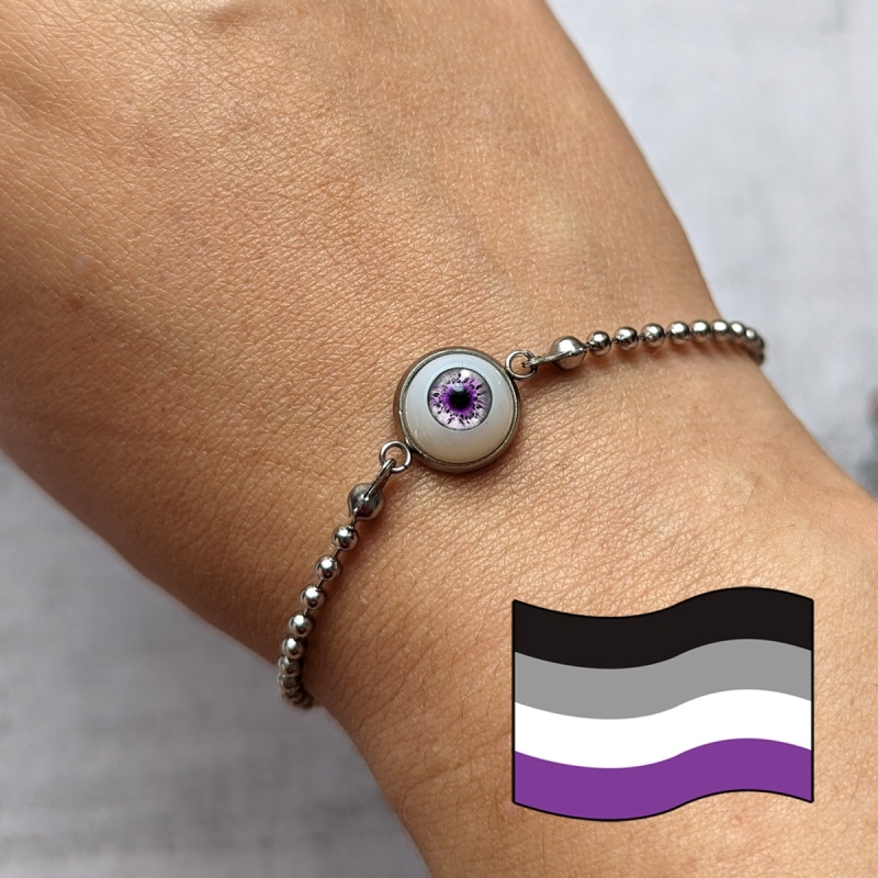 Bracelet œil Humain LGBTQIA+ attirance