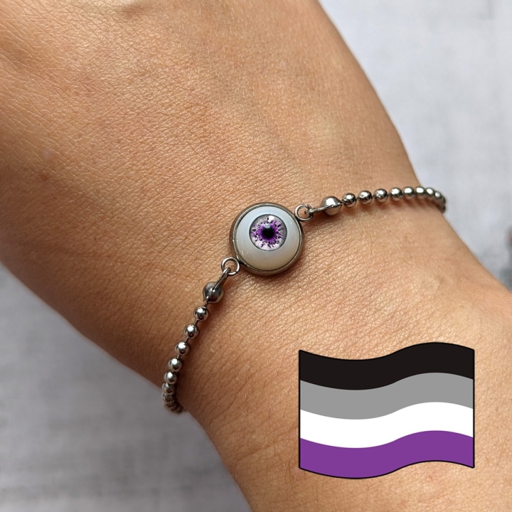 Bracelet œil Humain LGBTQIA+ attirance