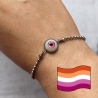 Bracelet œil Humain LGBTQIA+ attirance