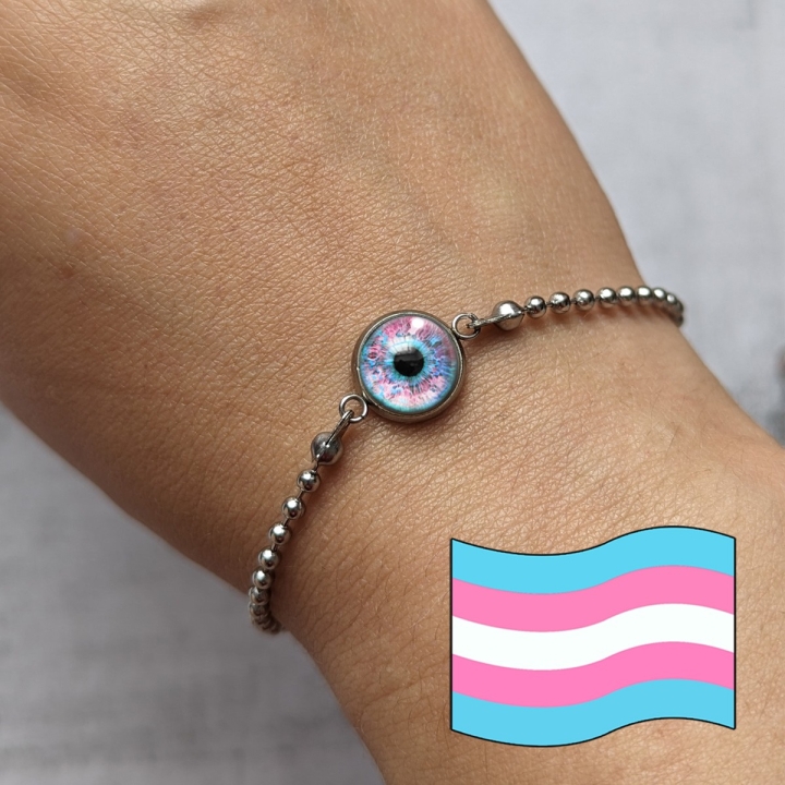 Bracelet œil Humain LGBTQIA+ genre