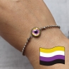 Bracelet œil Humain LGBTQIA+ genre