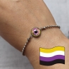 Bracelet œil Humain LGBTQIA+ genre