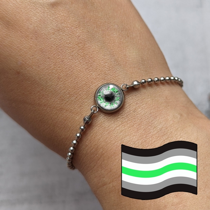 Bracelet œil Humain LGBTQIA+ genre