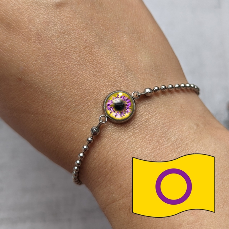 Bracelet œil Humain LGBTQIA+ genre