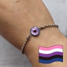 Bracelet œil Humain LGBTQIA+ genre