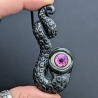 Tentacule alien oeil Violet