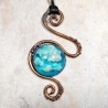 collier Arabesque de cuivre et nuages