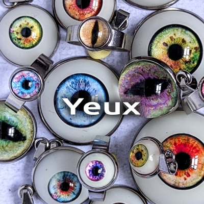 bijoux avec des yeux